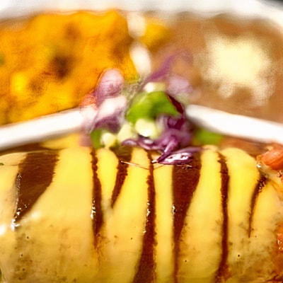 Luna Verde Vegan Mexican dish