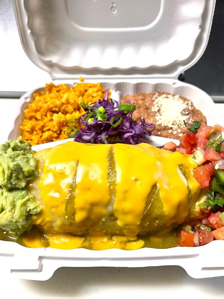 Burrito en Salsa Verde | medium hot
