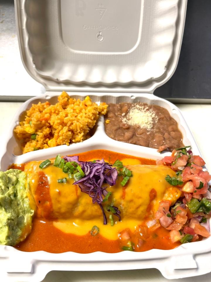 Chimichanga en Salsa Ranchera | mild