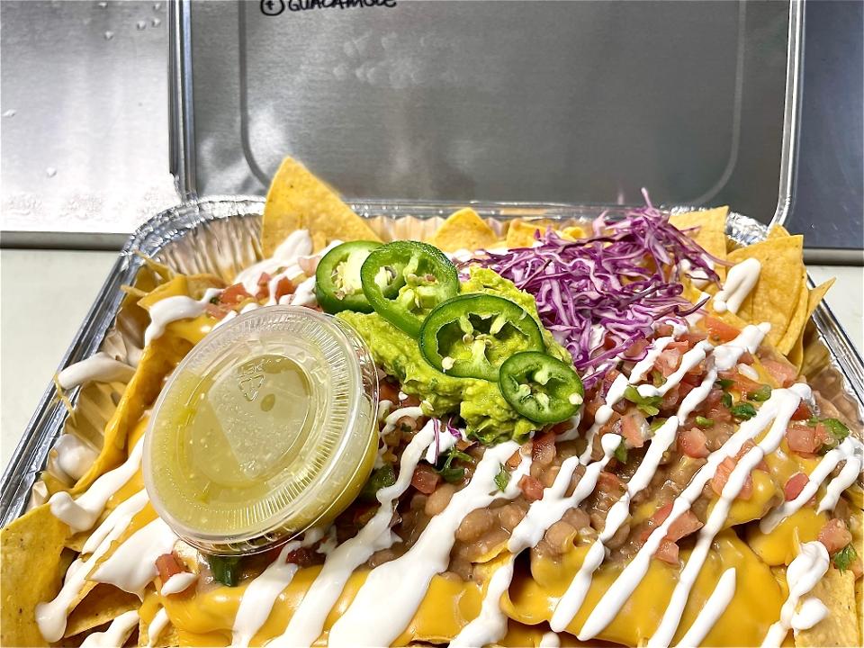 Nachos de Una Muy Muy Grande
